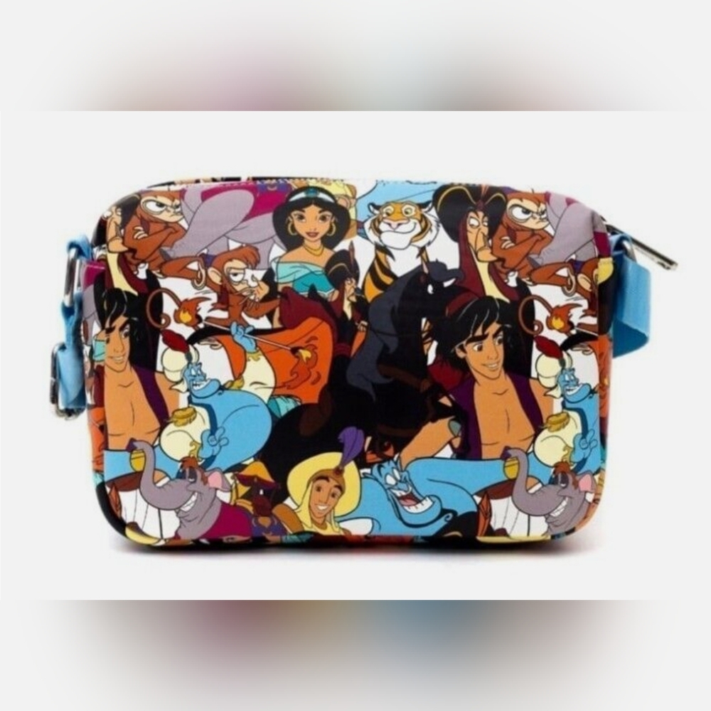 🎉❗️SALE❗️🎉 Disney Story Book Aladdin Crossbody Bag Jasmine Abu Jafar Rajah